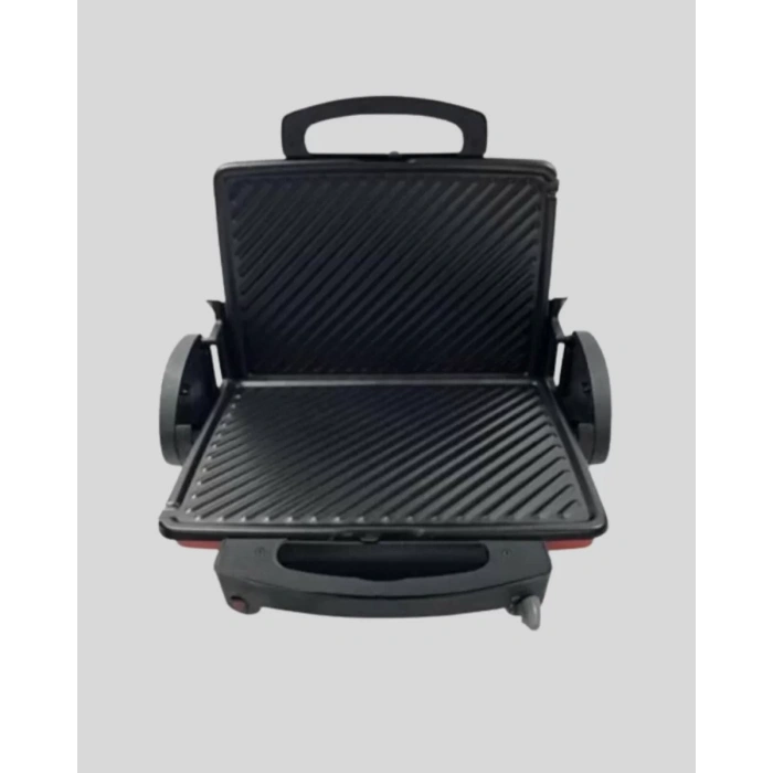 VipMarketim 2000 Watt Tost Makinesi 6 Dilim Kapasiteli Döküm Plakalı Üç Kademeli Isı Ayarlı