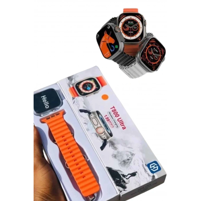 VipMarketim 2025 Model Akıllı Saat Kordon Hediyeli Çağrı Cevaplama Uzun Pil Süreli Android İOS Uyumlu