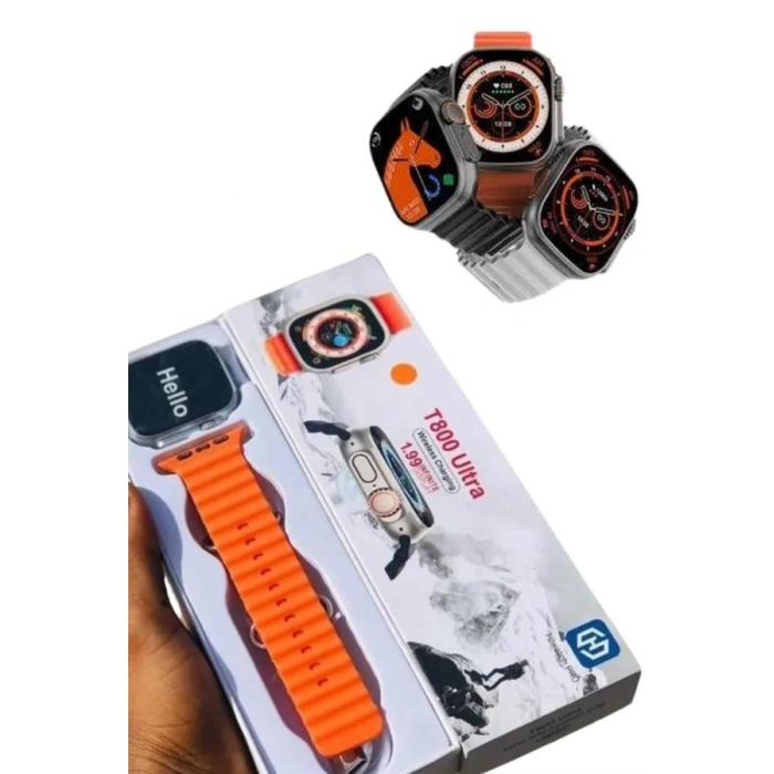 VipMarketim 2025 Model Akıllı Saat Kordon Hediyeli Çağrı Cevaplama Uzun Pil Süreli Android İOS Uyumlu