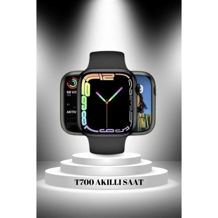 VipMarketim 2025 Model Akıllı Saat ve Bluetooth Kulaklık 5.0 Bluetooth Bağlantılı Dokunmatik Ekran