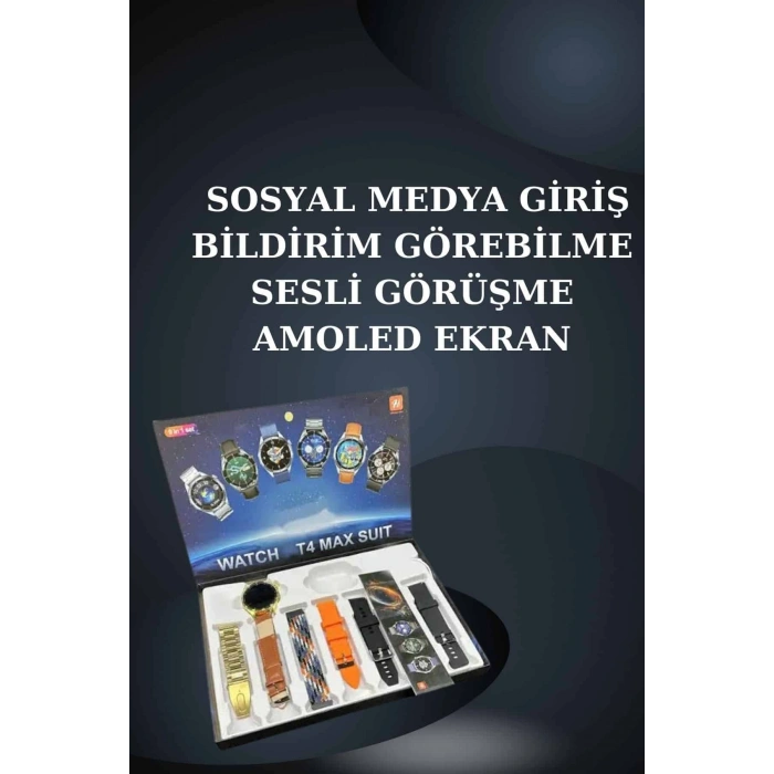 VipMarketim 2025 Model Akıllı Saat ve Yeni Nesil Pro Bluetooth Kulaklık ANC Özelliği