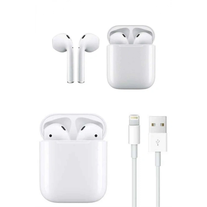 VipMarketim 2025 Model Çağrı Cevaplayabilen Bluetooth Kulaklık Beyaz Dokunmatik Kontrol