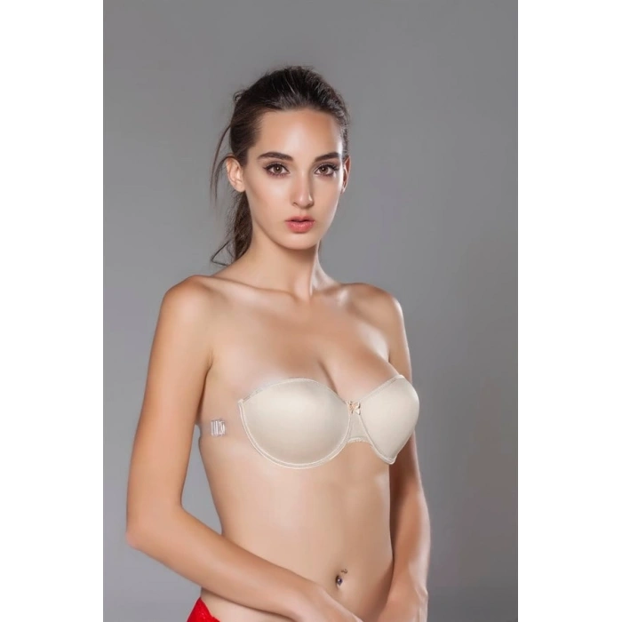 VipMarketim  2136 Straplez Yumuşak Soft Cup Sütyen