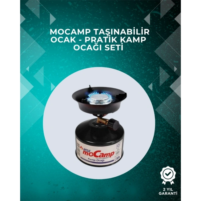 VipMarketim 220 gr Gaz Tüpüyle 4 Saat Yanabilen Verimli Kamp Ocağı
