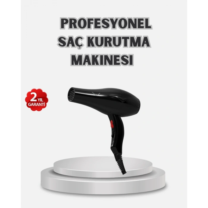 VipMarketim 2200W AC Motor Saç Kurutma Makinesi Hafif ve Dayanıklı Tasarımlı