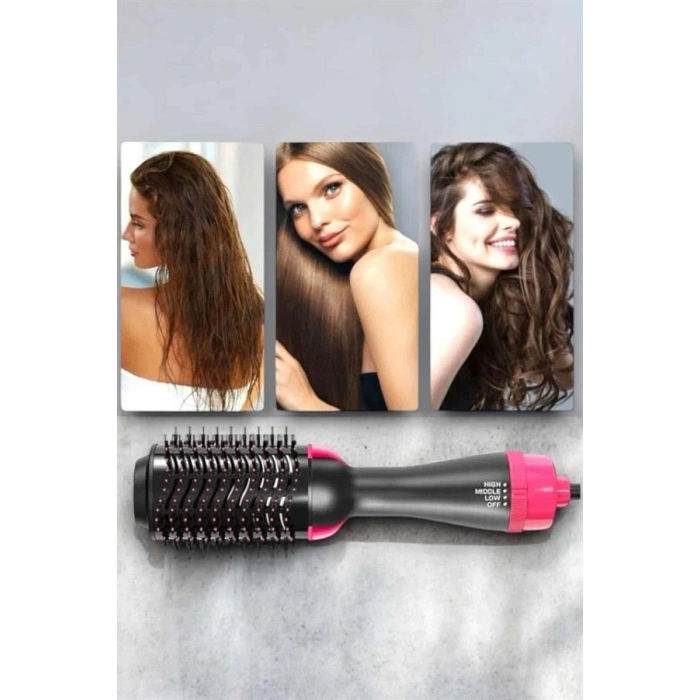 VipMarketim 220°C’ye Kadar Isınan Hacim ve Yıpranma Karşıtı Profesyonel Fön Tarağı