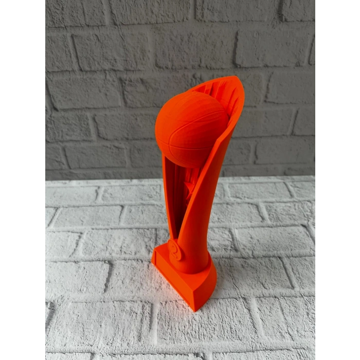 VipMarketim 23cm Turuncu Basketbol Kupa Biblo Modern Ödül Dekor Ürünü