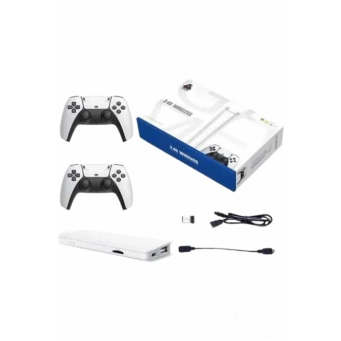 VipMarketim 2.4 GHZ Oyun Konsolu Çift Konsol 4K Ultra Hd Game Stick