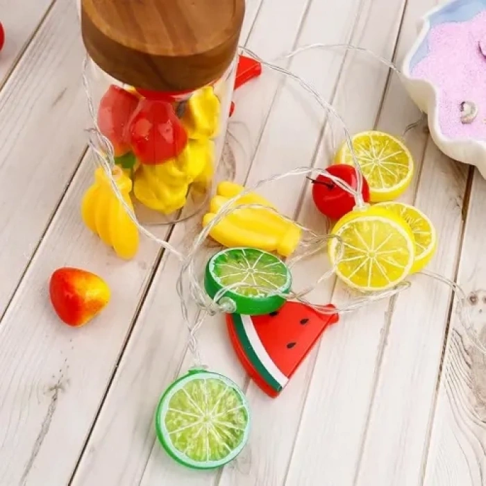 VipMarketim 2m 10 Led Karışık Meyveler