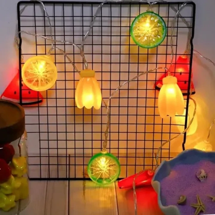 VipMarketim 2m 10 Led Karışık Meyveler