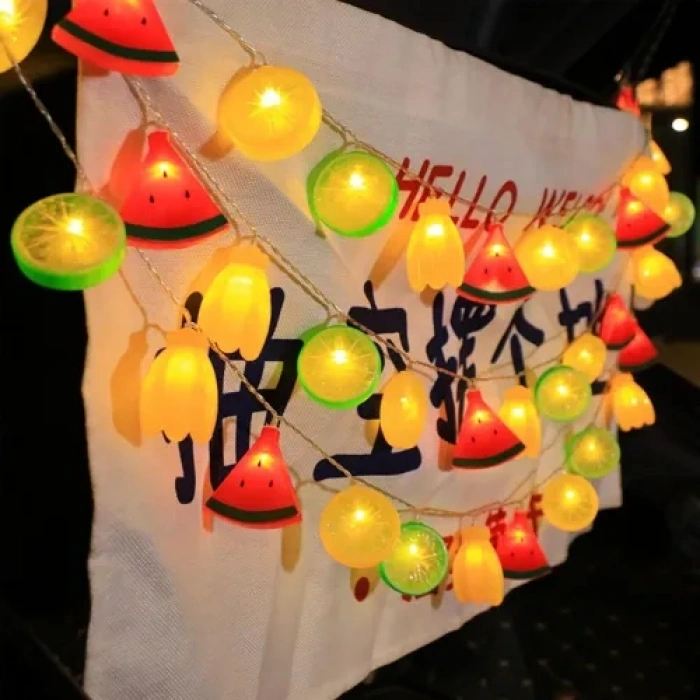 VipMarketim 2m 10 Led Karışık Meyveler