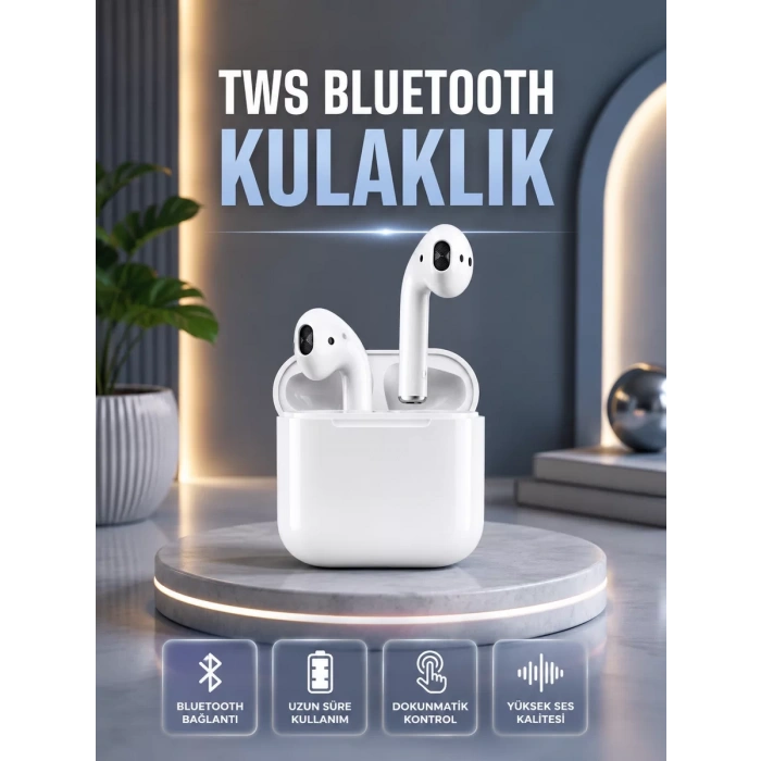 VipMarketim 2.Nesil Kablosuz Bluetooth Kulaklık Uzun Pil Ömrü