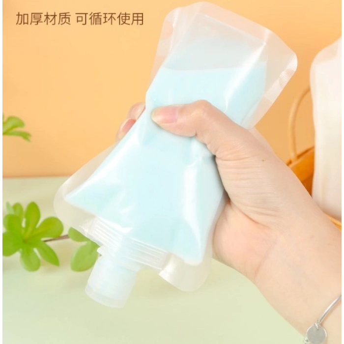 VipMarketim 3 Adet 100ml Krem Şampuan Kabı Tekrar Kullanılabilir Set