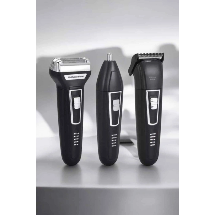 VipMarketim 3 Başlıklı Profesyonel Tıraş Makinesi