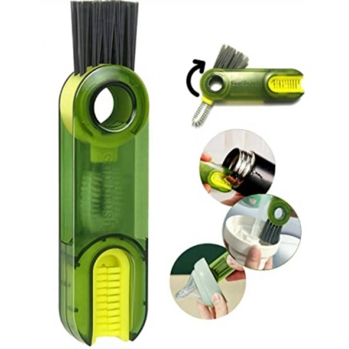 VipMarketim  3 Fonksiyonlu Çok Amaçlı Temizleme Fırçası