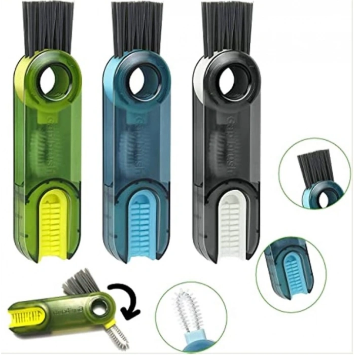 VipMarketim 3 Fonksiyonlu Çok Amaçlı Temizleme Fırçası