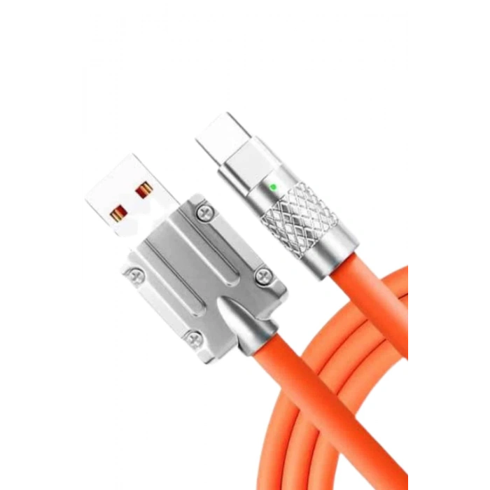 VipMarketim 3 İn 1 Süper Hızlı Şarj Kablosu Android ve İOS Uyumlu Silikon Şarj Kablosu