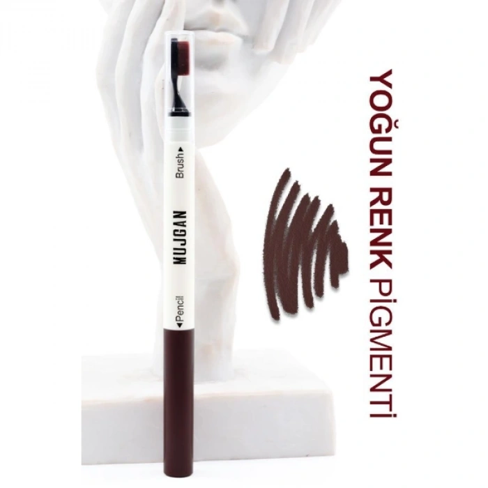 VipMarketim 3lü Kaşık Fırçalı Kaş Kalemi Seti