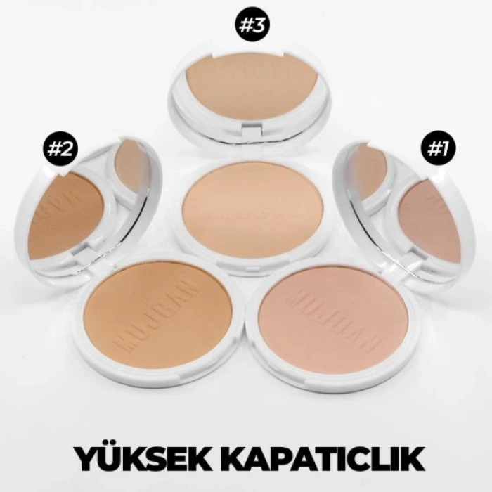 VipMarketim 3lü Profesyonel Mat Pudra Seti