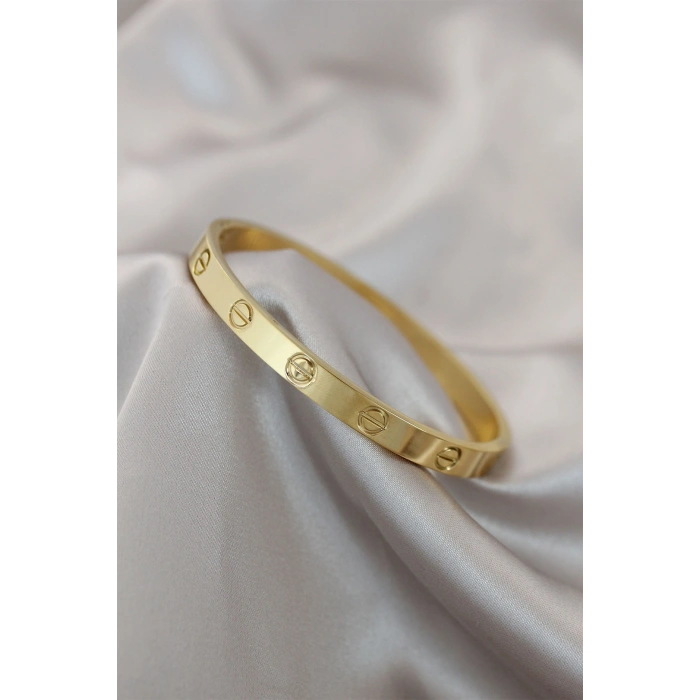 VipMarketim 316L Çelik Gold Renk Bileklik 5886