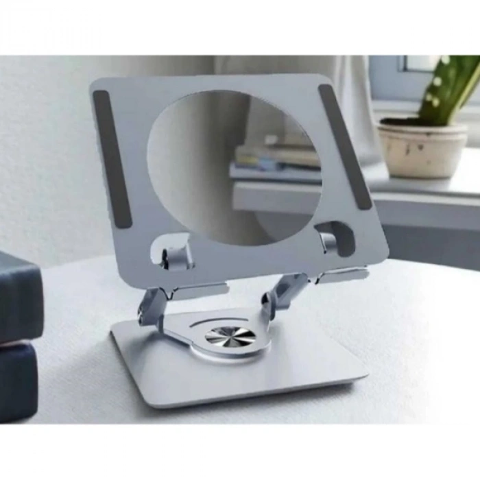 VipMarketim 360 Derece Dönebilen Yükseltilmiş Masaüstü Ayarlanabilir Metal Tablet Standı