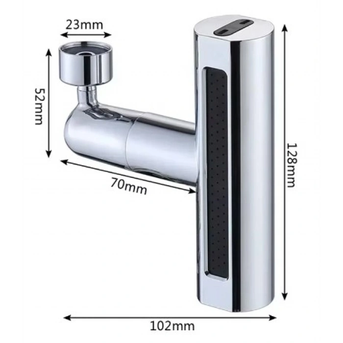 VipMarketim 360 Derece Döner Musluk Başlığı