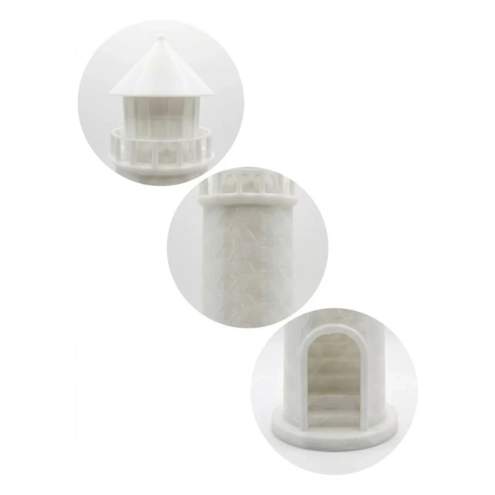 VipMarketim 3D Deniz Feneri Dekoratif Obje Modern Ev ve Ofis Aksesuarı