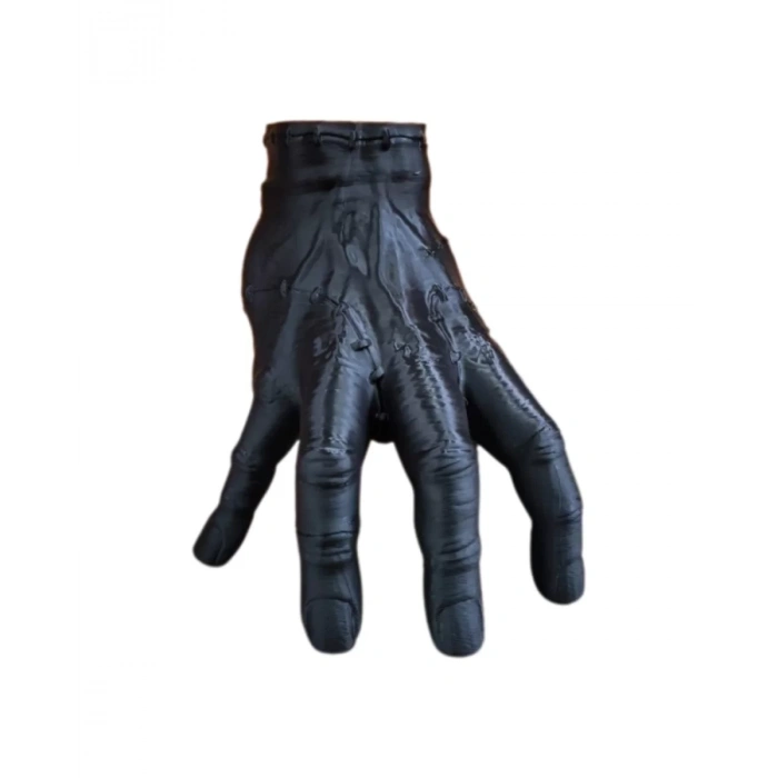 VipMarketim 3D Siyah El Tasarım Dekor 27x22 cm Büyük Boy Statement Obje