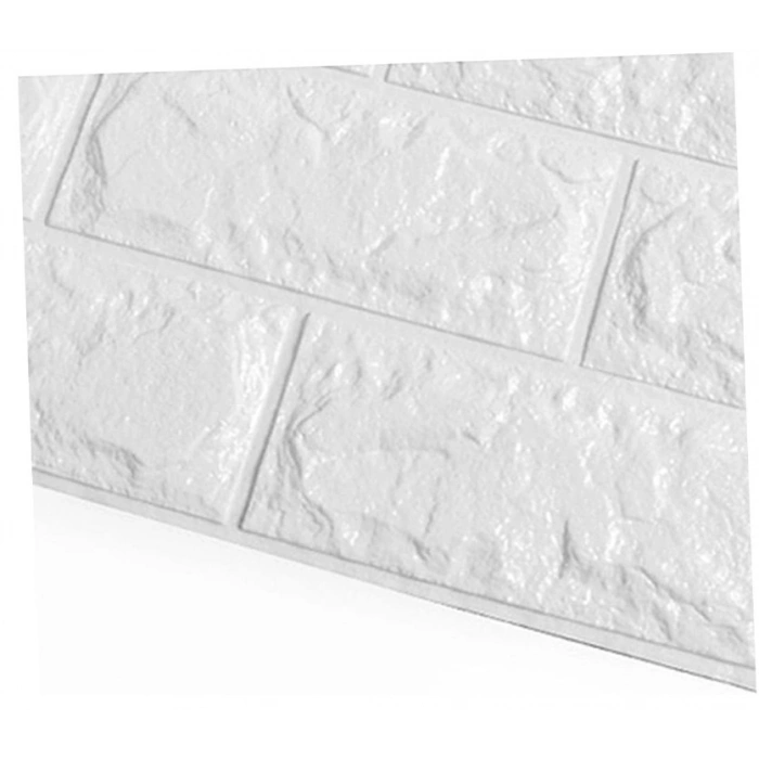 VipMarketim 3D Tuğla Desenli Kendinden Yapışkanlı Duvar Paneli 58x38 cm