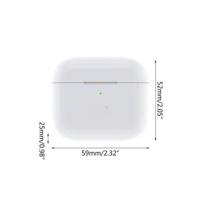 VipMarketim 3.Nesil İOS Android Uyumlu Bluetooth 5.0 Beyaz Çağrı Cevaplama