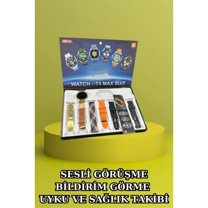 VipMarketim 3.Nesil TWS Bluetooth Kulaklık Bluetooth Bağlantılı Akıllı Saat Amoled Ekran Plastik Hasır Kordon