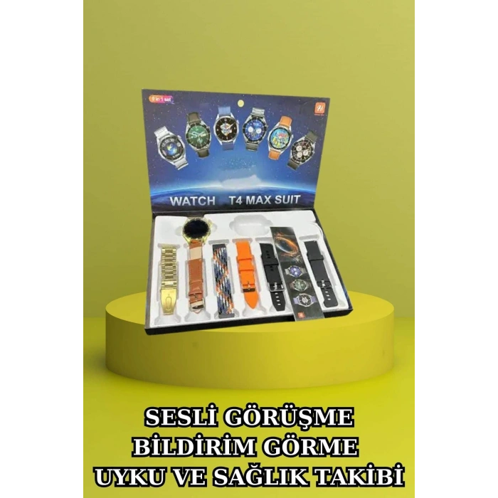 VipMarketim 3.Nesil TWS Bluetooth Kulaklık Bluetooth Bağlantılı Akıllı Saat Amoled Ekran Plastik Hasır Kordon