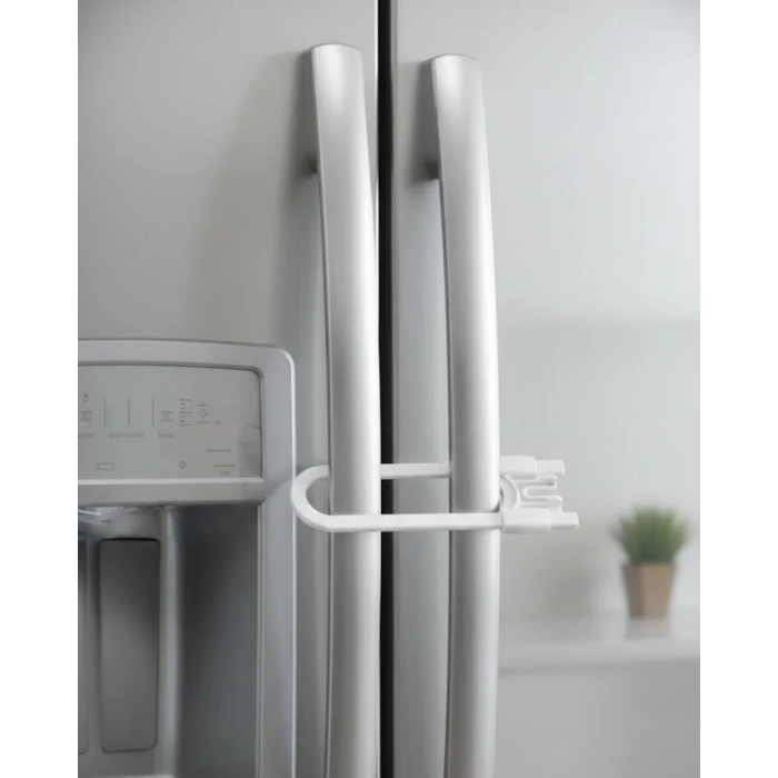 VipMarketim 4 Adet Dolap Emniyet Kilidi Çocuk Güvenliği İçin Güçlü ve Dayanıklı Set