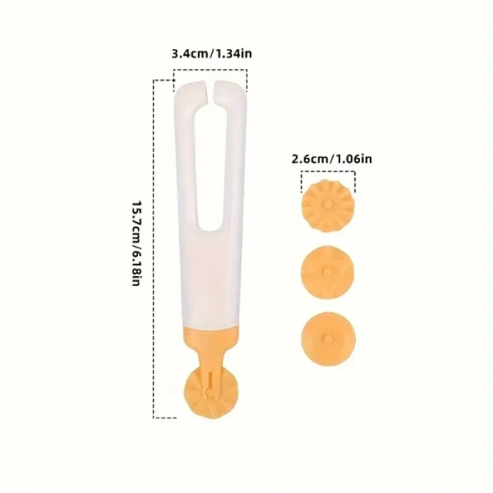 VipMarketim 4 Başlıklı Hamur Kesici