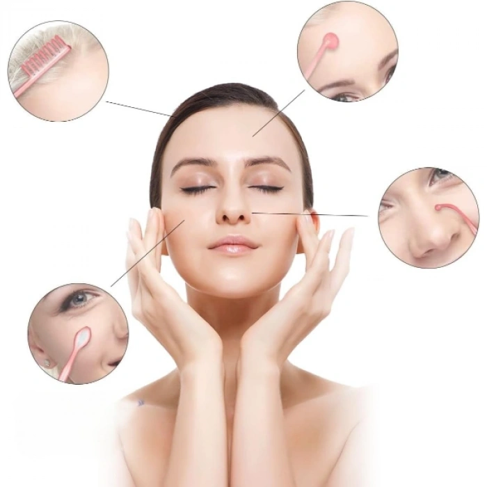 VipMarketim 4 Başlıklı Yüksek Frekanslı Cilt Bakım Analiz Cihazı