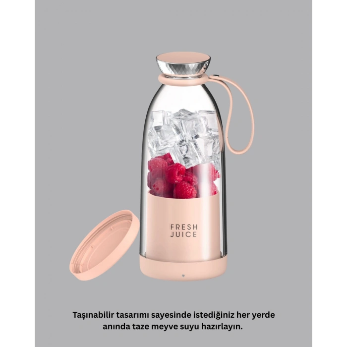 VipMarketim 4 Bıçaklı Gıda Sınıfı Paslanmaz Çelik Taşınabilir Blender