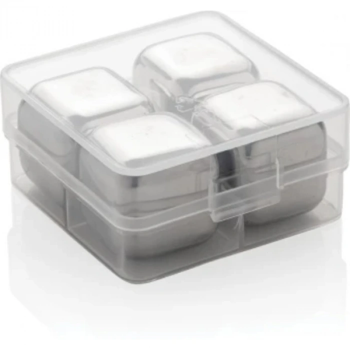 VipMarketim 4lü Çelik Metal Kaplama Buz Taşı