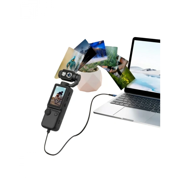 VipMarketim 4K Aksiyon ve Vlog Kamera 2.0 İnç IPS Ekran Otomatik Odaklama ve Kompakt Tasarım