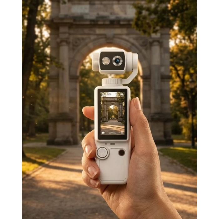 VipMarketim 4K Çekim Yapabilen El Kamerası Otomatik Odaklama ve Çok Fonksiyonlu Video Kayıt