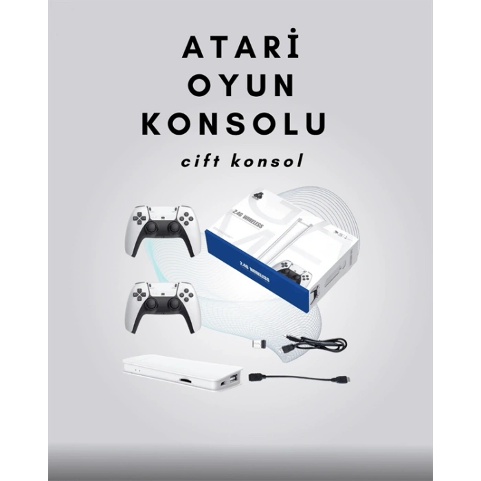 VipMarketim 4K Destekli Bluetooth Retro Oyun Konsolu – M15 Modeli
