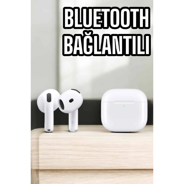 VipMarketim 4.Nesil Kaliteli TWS Android ve İOS Uyumlu Mikrofonlu Kulaklık