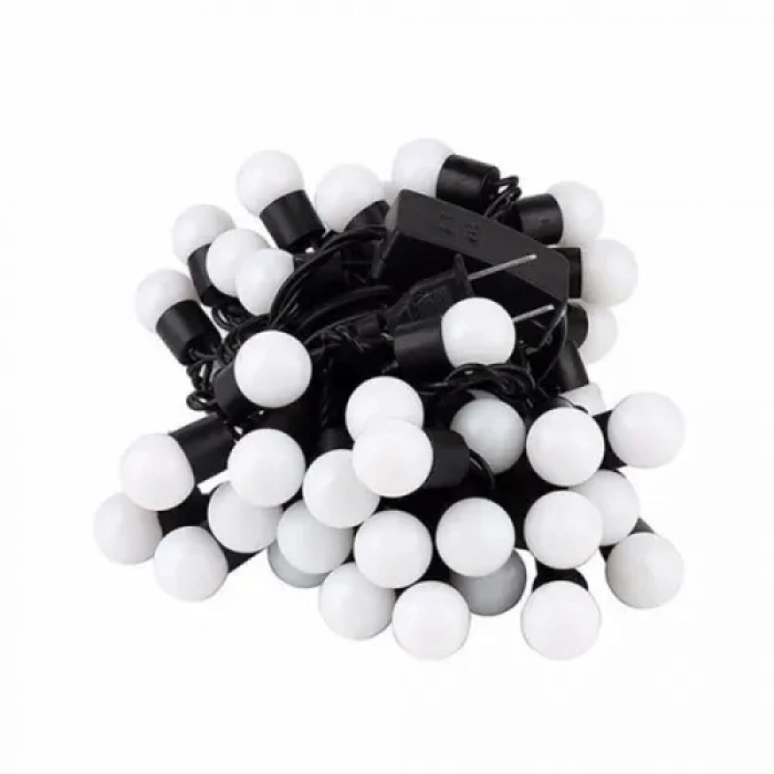 VipMarketim 5 Metre 28 LED Fişli RGB Mini Top LED