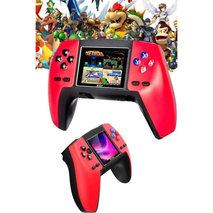 VipMarketim 520 Retro Oyunlu El Konsolu Atari Oyun Konsolu Taşınabilir