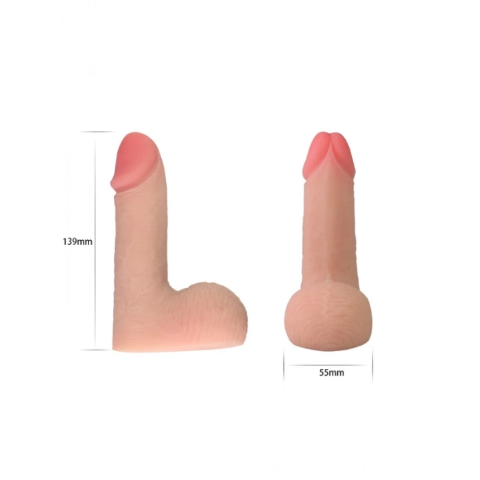 VipMarketim 5.5 İnç Skinlike Limpy Cock