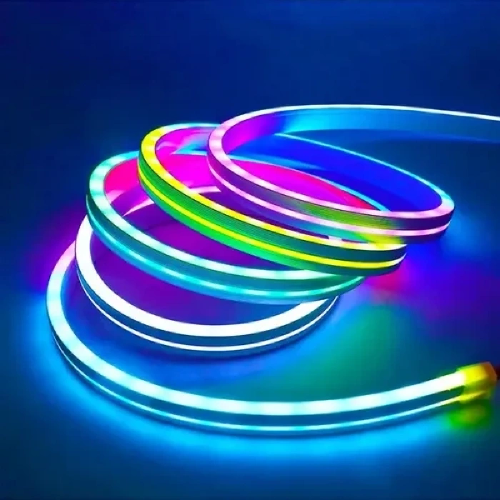 VipMarketim 5m 16 Renk 4 Fonksiyonlu Esnek Şerit Neon LED