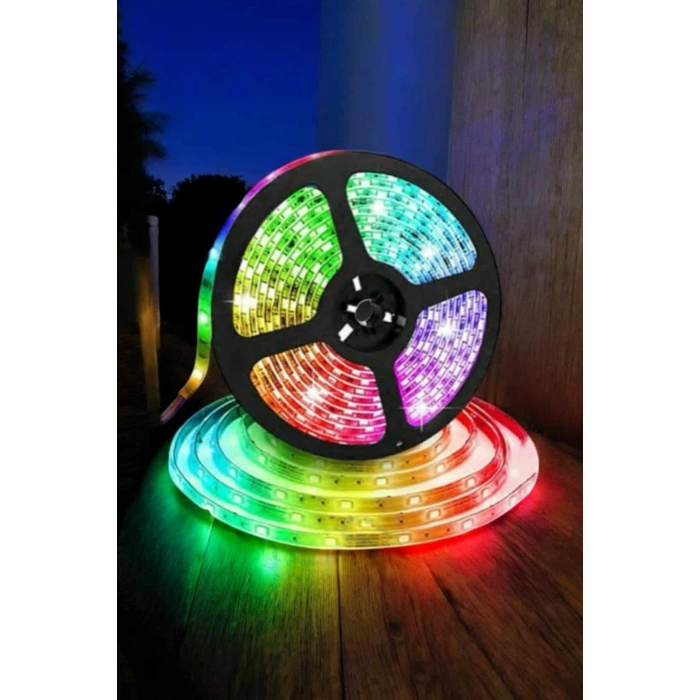 VipMarketim 5M RGB Işıklı Her Ortama Uygun Led Işık