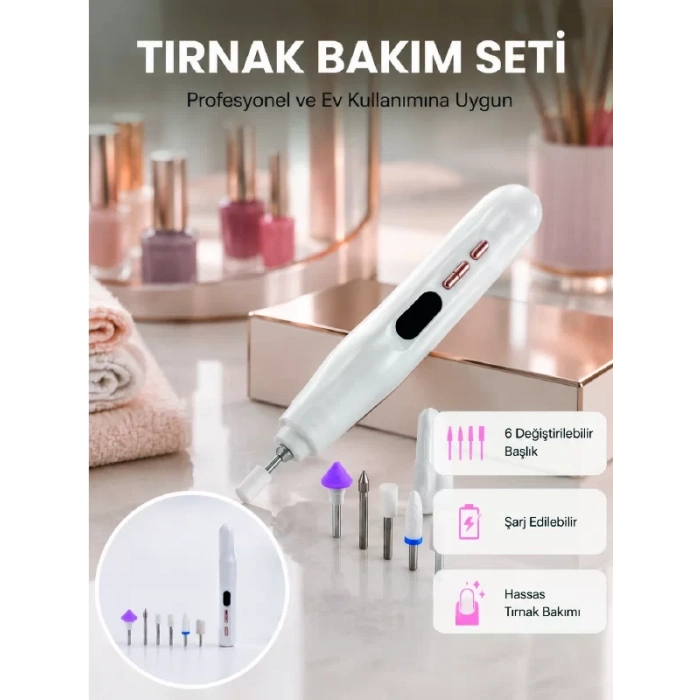 VipMarketim 6 Farklı Başlık ile Çok Yönlü Tırnak Bakımı