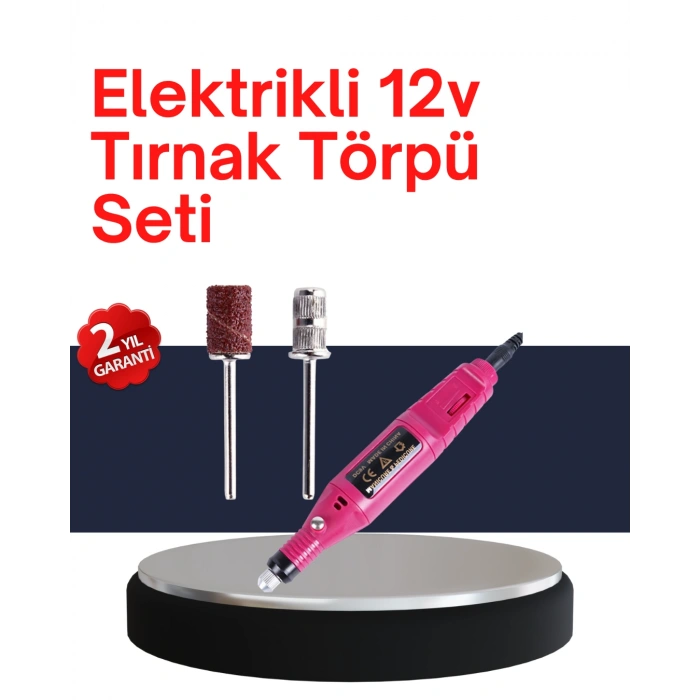 VipMarketim 6 Uçlu Elektrikli Manikür Pedikür Seti