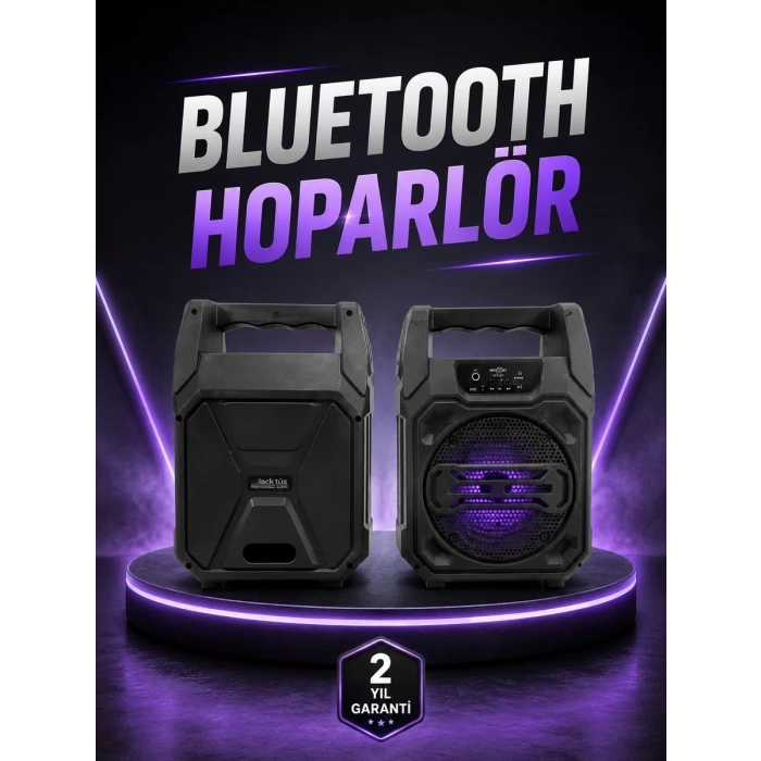 VipMarketim 6.5 İnç Kablosuz Hoparlör Bluetooth Bağlantılı Yüksek Ses