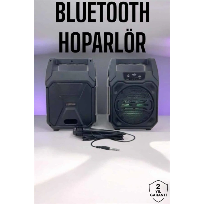 VipMarketim 6.5 İnç Kablosuz Hoparlör Bluetooth Bağlantılı Yüksek Ses Kaliteli